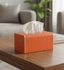 Premium Faux Leather Tissue Holder Box