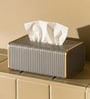 Premium Faux Leather Tissue Holder Box