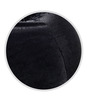 Premium Fur XXL Bean Bag with Beans in Black Colour