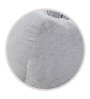 Premium Fur XXL Bean Bag with Beans in Grey Colour