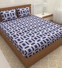 Premium Glace Cotton 200TC Double Bedsheet With 2 Pillow Cover