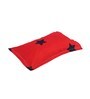 Red Geometric 200 TC Poly Cotton 1 Single Bedhseet with 1 Pillow Cover