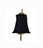 Premium Gold Wall Light with Black Cotton Shade  Decor