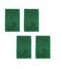 Premium Green Reusable Household Scrub Pad for Kitchen (pack of 4)