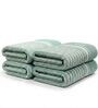 Sea Green 100% Cotton 400 Gsm Hand Towels Pack Of 4