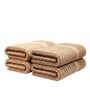 Beige 100% Cotton 400 Gsm Hand Towels Pack Of 4