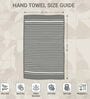 Beige 100% Cotton 400 Gsm Hand Towels Pack Of 4