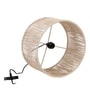 Premium Handwoven Raffia Rattan Cane Pendant Hanging Light (Beige)