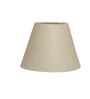 Premium Jute Fabric Shade Table Lamp, Modern Bedside & Desk Lamp with Metal Base for Bedroom, Living Room & Home Decor
