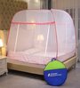 Premium King Size Bed Polyester Mosquito Net In Pink