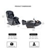 Premium Leather Massage Chair In Black Colour Premium Leather Massage Chair In Black Colour