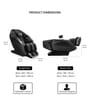 Premium Leather Massage Chair In Black Colour Premium Leather Massage Chair In Black Colour