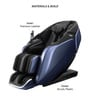 Premium Leather Massage Chair In Dark Blue Colour