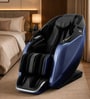 Premium Leather Massage Chair In Dark Blue Colour