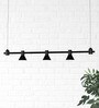 Premium Linear Black Conical Pendant Light   30W | Adjustable Hanging | 4ft Length
