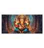 Premium Lord Ganesha Canvas Wall Painting