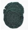 Premium Handmade Green Macrame (Set of 2) Table Coaster