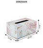 Premium Marble Tissue Holder Dispenser
