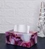 Premium Marble Tissue Holder Dispenser