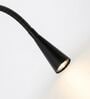 Premium Matte Black LED Wall Light with Flexible Gooseneck Arm
