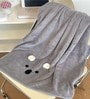 Grey Premium Microfiber Kids Bath Towel