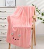 Pink Premium Microfiber Kids Bath Towel