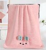 Pink Premium Microfiber Kids Bath Towel