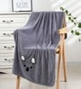 Grey Premium Microfiber Kids Bath Towel