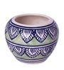 Blue and Green Premium Ceramic Desk Pot