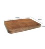 Premium Natural Brown  Handpainted  Wood  Chopping Board