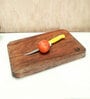 Premium Natural Brown  Handpainted  Wood  Chopping Board