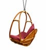 Premium Natural Rattan 1 Seater Hanging Swing Jhoola Premium Natural Rattan 1 Seater Hanging Swing Jhoola