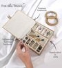 Rose Gold Premium Portable Jewellery Storage Box