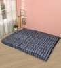 Premium Quality Cotton Queen Size Blue 72x60 4" Thick Mattress