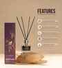 Premium Reed Diffuser Mahogany 60 ML with 4 Fiber Reed Sticks