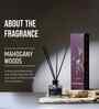 Premium Reed Diffuser Mahogany 60 ML with 4 Fiber Reed Sticks