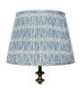 Premium Softback 40cm Empire Cottan Fabric  Lampshade (Blue)