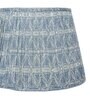 Premium Softback 40cm Empire Cottan Fabric  Lampshade (Blue)