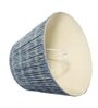 Premium Softback 40cm Empire Cottan Fabric  Lampshade (Blue)