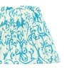 Premium Softback 20cm Empire Cottan Fabric  Lampshade (Blue)