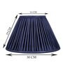 Premium Softback 30cm Empire Silk  Lampshade (Blue)