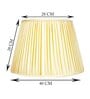 Premium Softback 40cm Empire Silk  Lampshade (Cream)