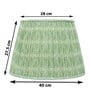 Premium Softback 40cm Empire Cottan Fabric  Lampshade (Green)