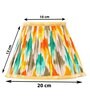 Premium Softback 20cm Empire Cottan Fabric  Lampshade (Multi)