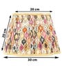 Premium Softback 30cm Empire Cottan Fabric  Lampshade (Multi)