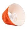 Premium Softback 30cm Empire Silk  Lampshade (Orange)