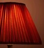 Premium Softback 30cm Empire Silk  Lampshade (Orange)