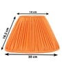 Premium Softback 30cm Empire Silk  Lampshade (Orange)