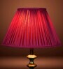 Premium Softback 30cm Empire Silk  Lampshade (Red)