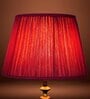 Premium Softback 40cm Empire Silk  Lampshade (Red)